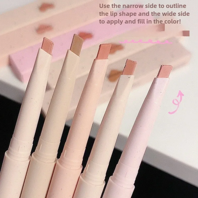 Matte Lip Liner Outline Lips Lipstick Pen Waterproof Long-lasting Color Lip Pencil Lipstick Pen — image 6