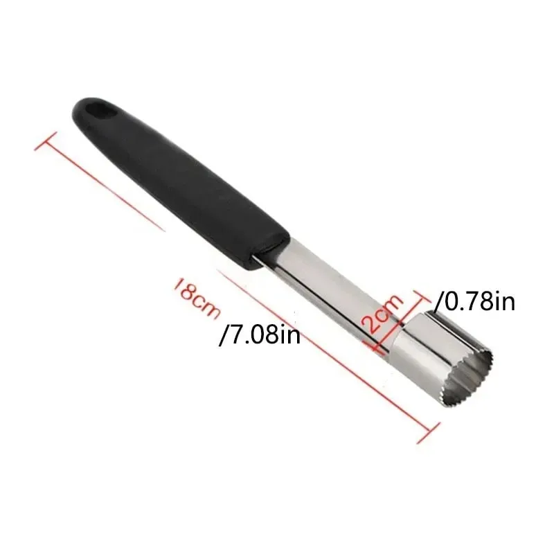1 PC נירוסטה פרי ליבה מחלץ מטבח גאדג 'ט תפוח אגסים פירות ליבת חולץ ביתי ידית פלסטיק מטבח ביתי — image 3