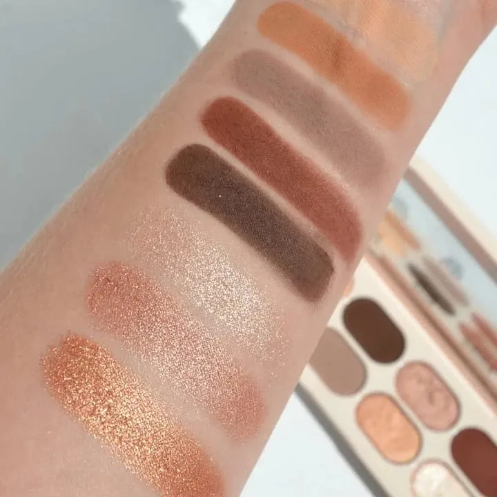 ความงามที่หายากใหม่ 8 สี Shimmer Matte อายแชโดว์ยาวนานน้ำหนักเบากันน้ำแต่งหน้าเครื่องสำอาง Powder Highlighter Blush — image 3