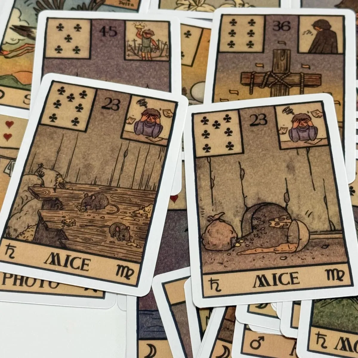 Akashic Eye Lenormand Oracle Cards 61 mazzi di carte Oracle illustrate moderne — image 6