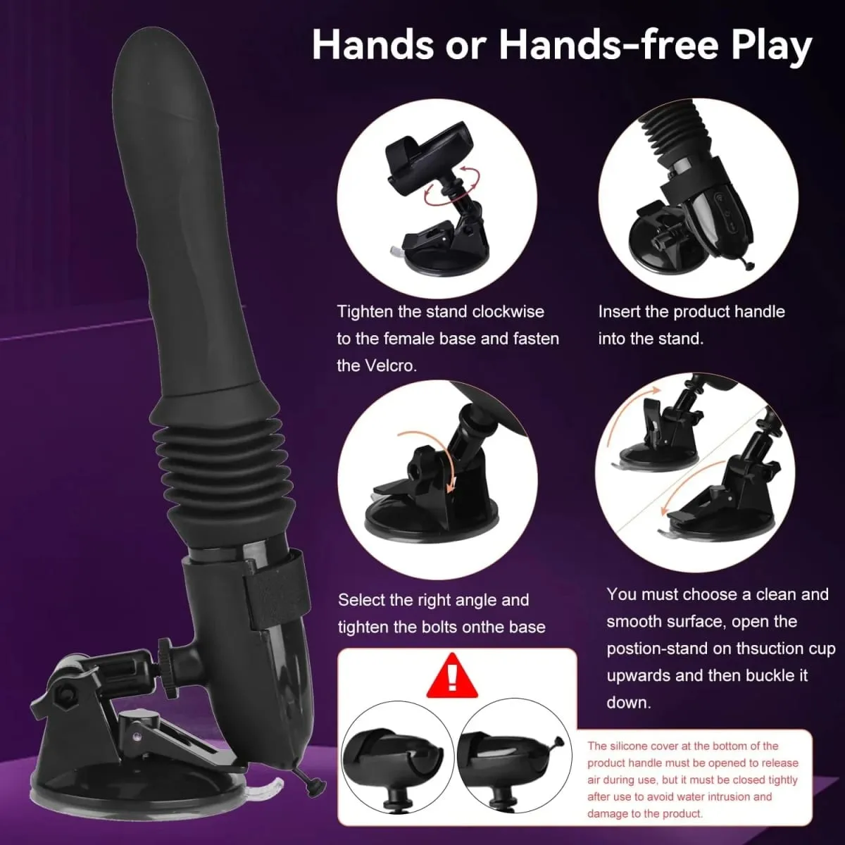 Sex Machine Teleskopický vibrátor Dildo Automatický masážní přístroj nahoru dolů G bodový zatahovací zatahovací vaginální hračka ženská masturbace — image 5