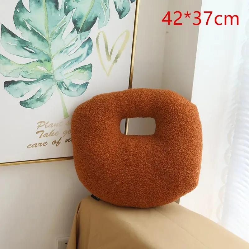 New Nordic Ball Solid Color Cushion Stuffed Flower Plush Pillow for Sofa Waist Office Cushion Kid Toy Gifts Home Decoration — image 15