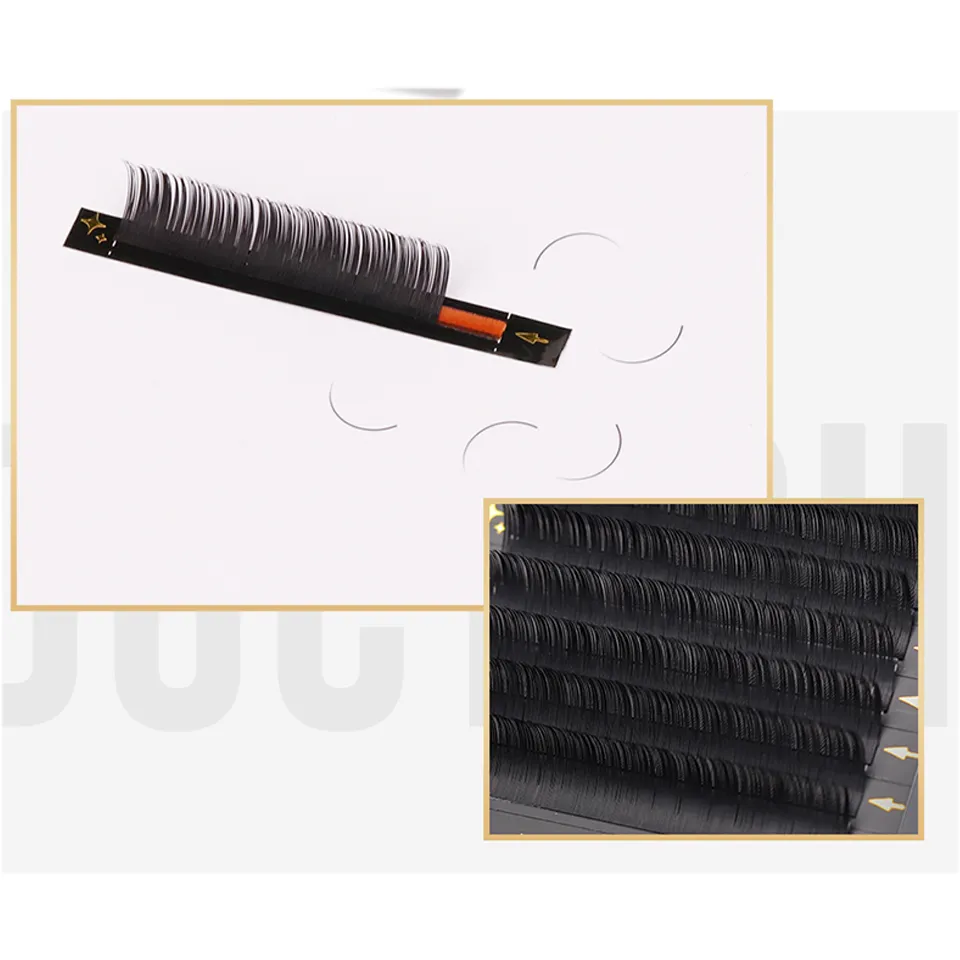 Lashprofessor, 16 filas, extensiones de pestañas individuales clásicas, volumen esponjoso, suministro de pestañas de todos los tamaños, pestañas de visón suaves naturales — image 6