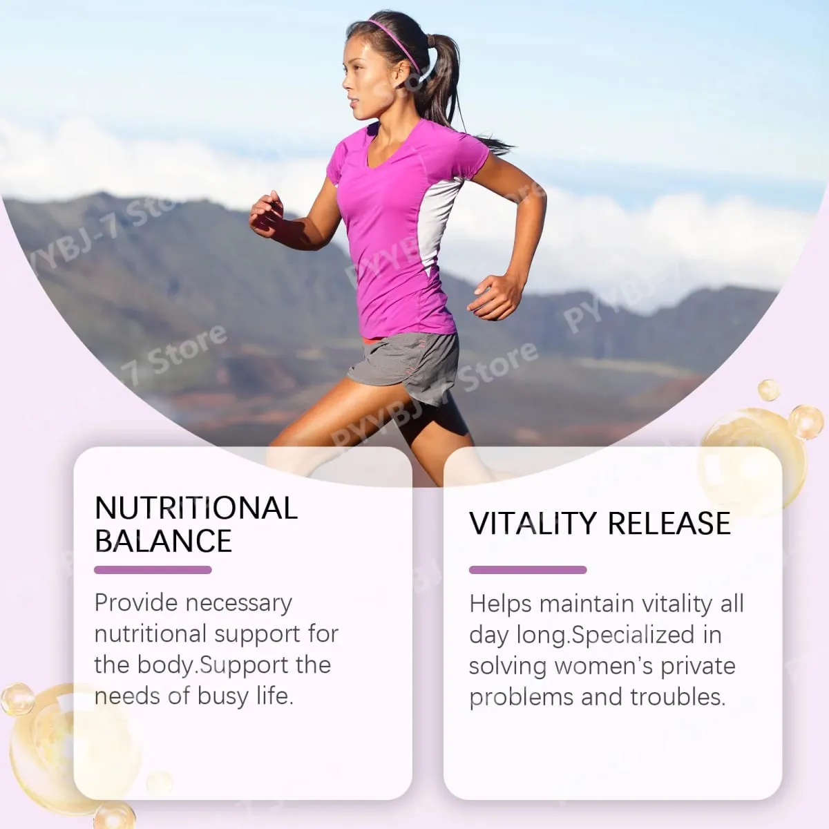 Capsules de vitamine C, 60 capsules de supplément nutritionnel quotidien, format pratique pour le bien-être général et un mode de vie sain — image 4