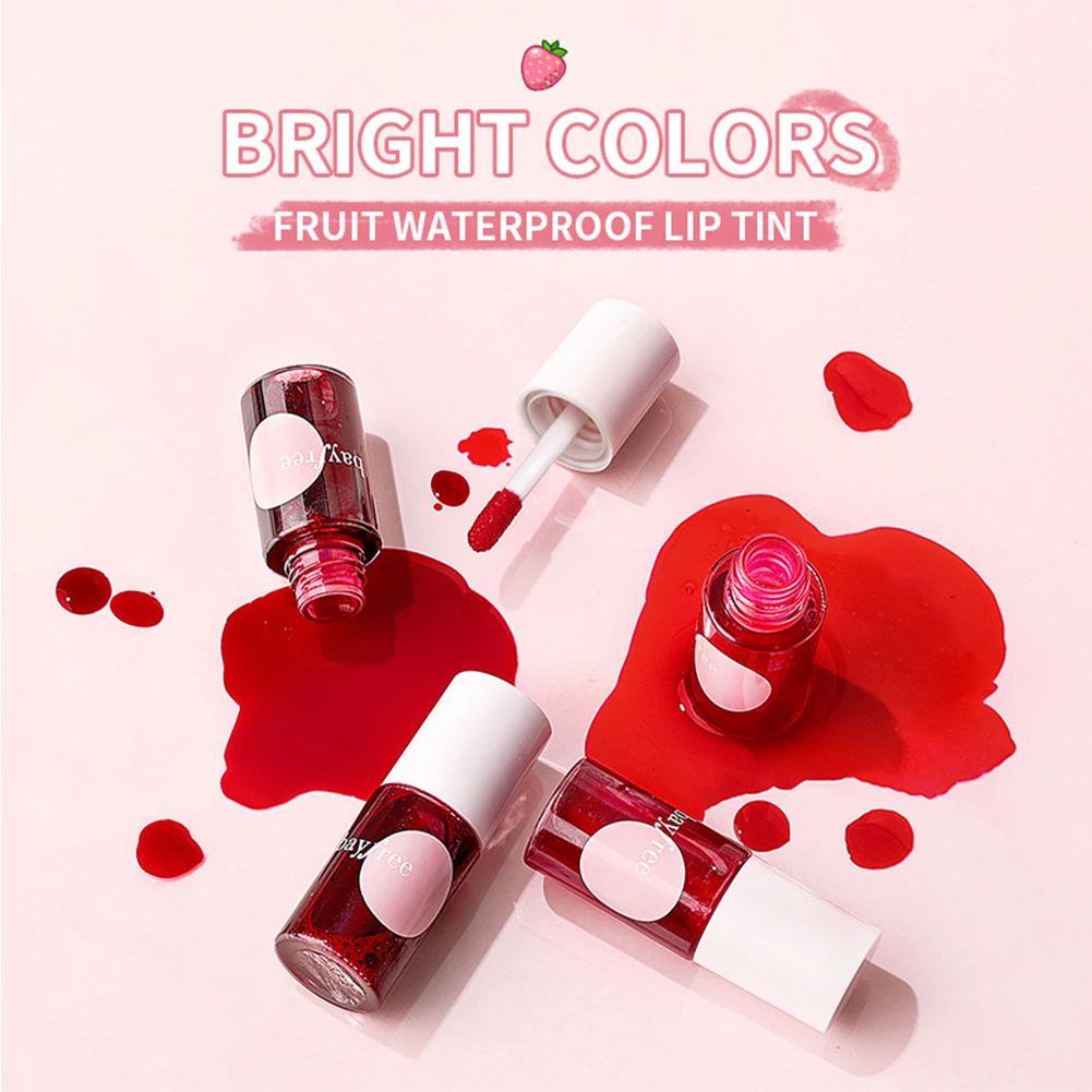ลิปกลอส Tint แต่งหน้า Cheek Tint Blush Moisturizing Mirror Liquid ลิปสติก Waterproof Long Lasting Lip Glaze เครื่องสำอางค์ — image 7