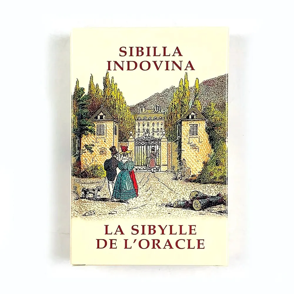 Sibilla Oracle Cards 52 carte Giochi di mazzo di divinazione tradizionale italiana perfetti per la vita quotidiana Guida alla lettura e alle relazioni