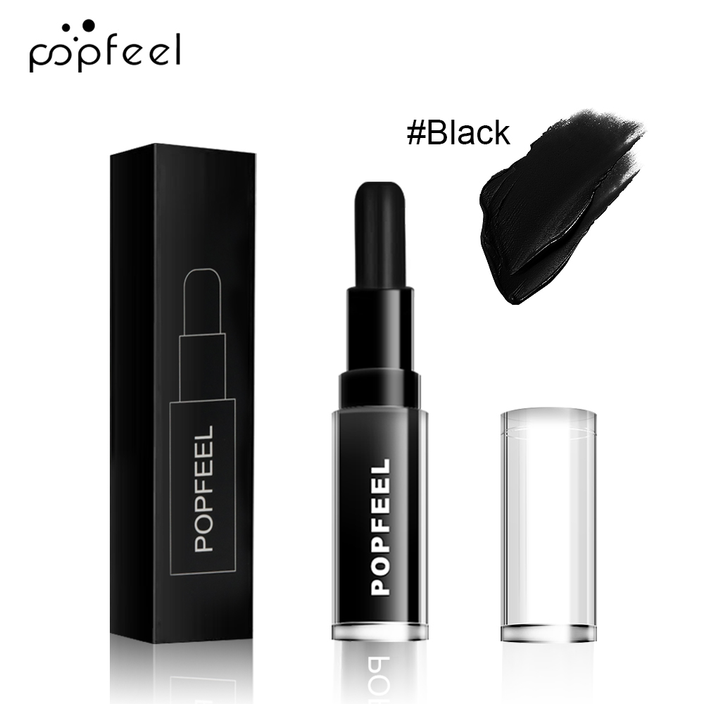 Hallowmas Lip Makeup Kit Black Lip Stick Black Lip Gloss Matte Lip Stick Long Lasting — image 6