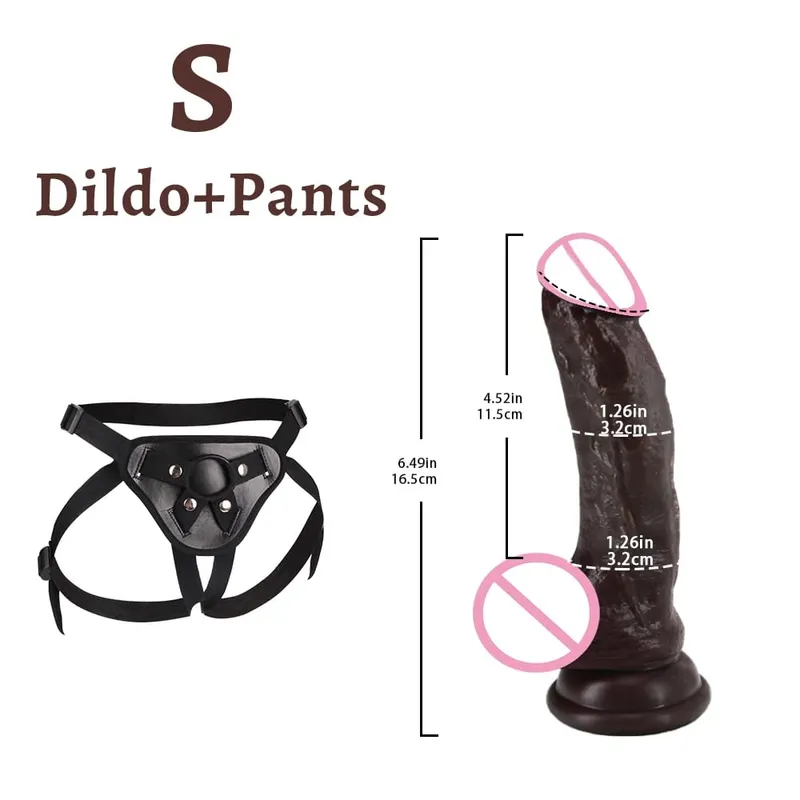 Peau réaliste/gode noir Silicone long pénis énormes godes avec ventouse bite pour femmes Masturbation jouets sexuels anaux pour adultes — image 12