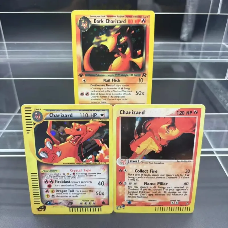 Cartões de coleção diy 2000 foguete escuro 1ª edição auto feito cartão único jogo clássico anime cartões presente brinquedo