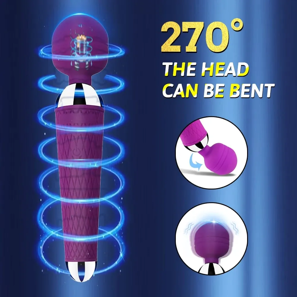 Vibrateurs AV puissants pour femmes, Recharge USB, baguette magique, masseur, stimulateur de Clitoris, bien-être, jouet sexuel érotique, produit de masturbateur — image 5