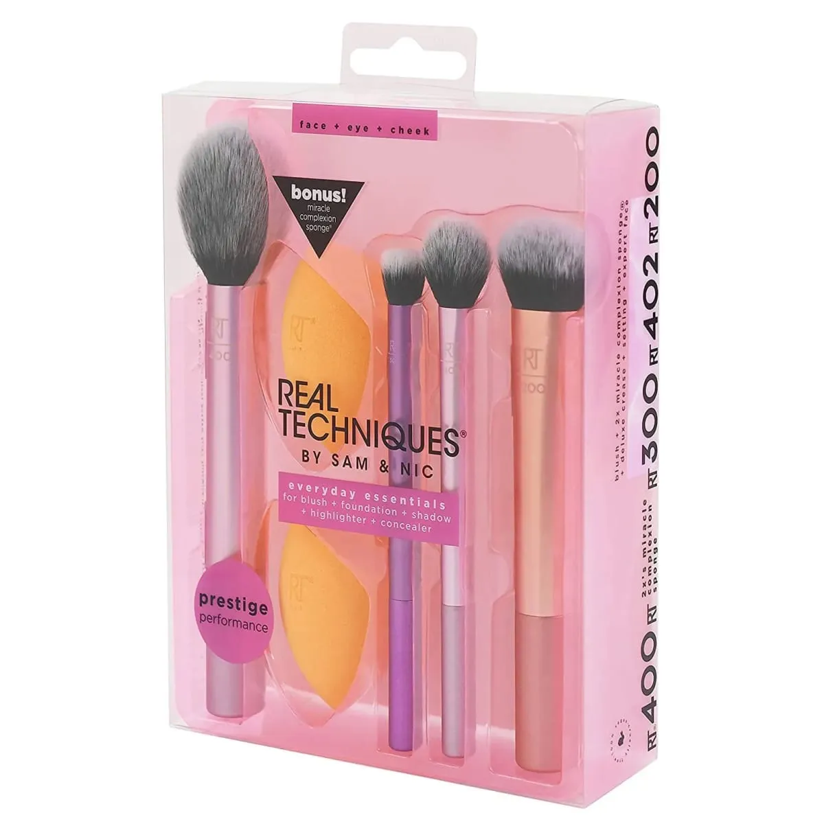 Set Kuas Rias untuk Kosmetik Foundation Bedak Blush On Eyeshadow Kabuki Blending Kuas Rias Alat Kecantikan