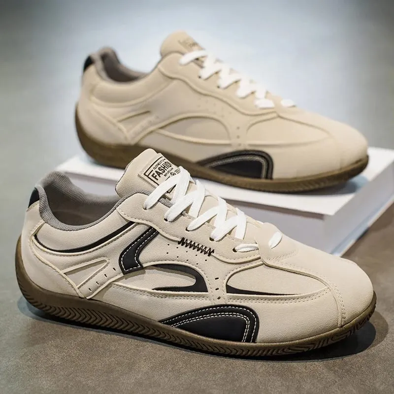 Retro-Casual-Sneaker für Herren | Klassische Low-Top-Sneaker mit Kontrastnähten — image 3