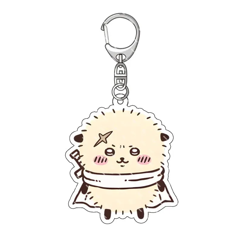 Yiji pendentif Anime bande dessinée acrylique périphérique porte-clés Hachiware Usagi mignon pendentif sac suspendu décoration décoration — image 17