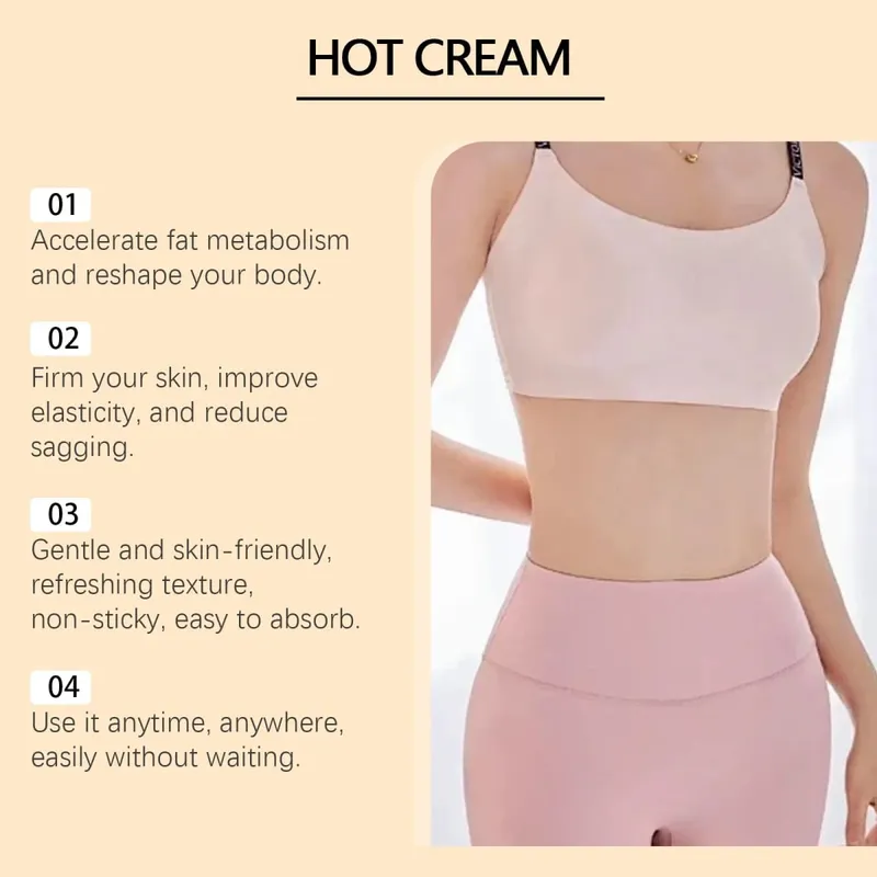 Firming Body Cream Tightens Skin Boosts Elasticity Lightens Fine Lines Hydrates and Moisturizes Brightens Skin Tone
