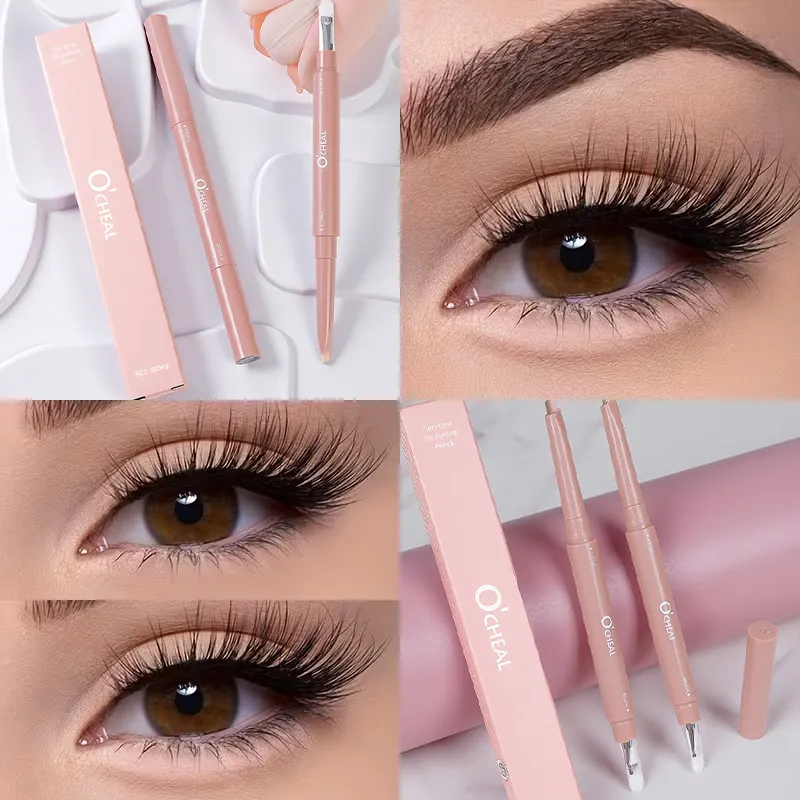 Double-Ended Liggende Zijderups Pen Natuurlijke Matte Shimmer Markeerstift Stick Langdurige Oog Bleekmiddel Voor Grotere Ogen Make-Up — image 5