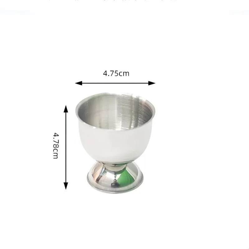 Apriscatole per uova in acciaio inossidabile Apriscatole Testa d'uovo Taglierina per guscio d'uovo Portauova Utensile multiuso per uova Gadget da cucina — image 8