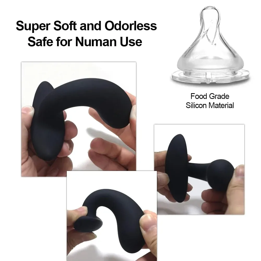 4 adet acemi silikon Butt Plug Anal Plug erkekler için prostat masaj aleti eşcinsel Mini Anal kurşun vibratör seks oyuncak erkekler kadınlar için