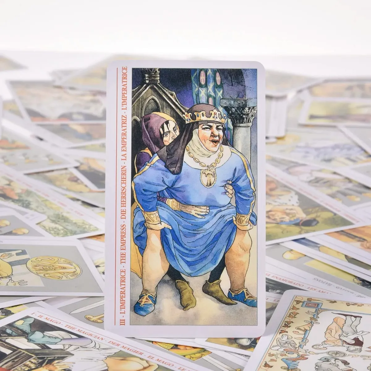 Decameron Tarot Cards A 78-deck English Version Oracle Cards PDF Guideboock Divination Edition Deck Borad Spela spel — image 4