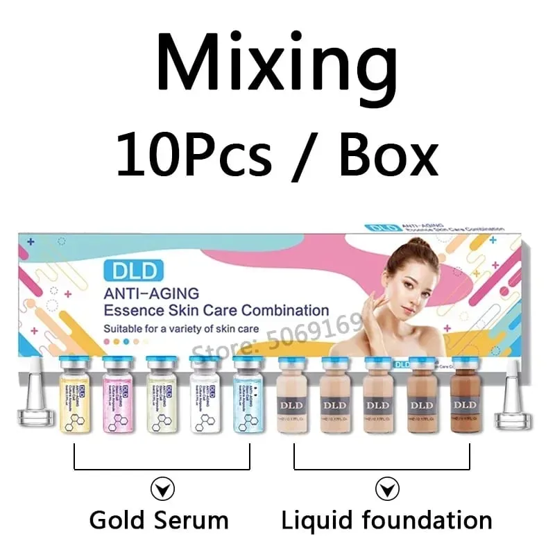 10병 한국 5ml BB 크림 글로우 에센스 초보자 스타터 키트 리퀴드 파운데이션 모이스춰라이징 하이드레이션 피부 회춘 뷰티