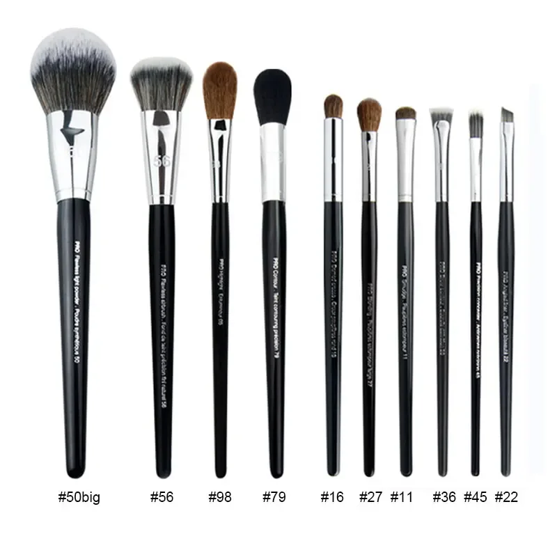 Vysoce kvalitní sada štětců na make-up Pro make-up štětec Liquid Powder Eyeshadow Crease Concealer kosmetické nástroje vynikající — image 14