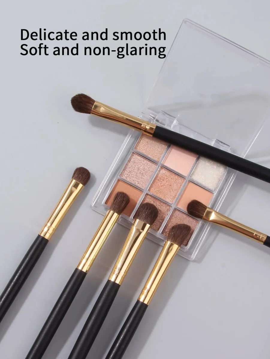 28-teiliges professionelles Augen-Make-up-Pinsel-Set, Lidschattenpinsel, Hochglanzpinsel, Applikationspinsel, komplettes Set an Make-up-Pinseln — image 3