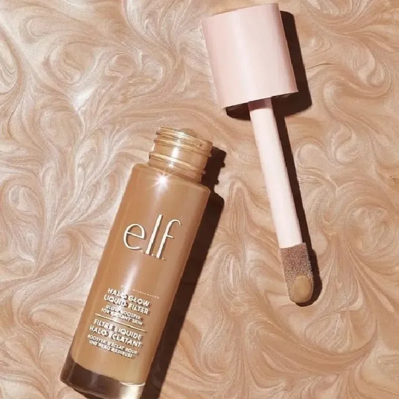 Elf Liquid Foundation Concealer Stick Cream Melembapkan Liputan Penuh Jerawat Lingkaran Gelap Natural Matte Concealer Cream Makeup — image 2