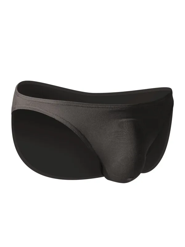 Panlalaking damit na panloob maliit na tatsulok na pantalon ng lalaki U convex Modal na manipis na kahabaan seksi mababang baywang masikip makitid na pantalon sa gilid — image 4