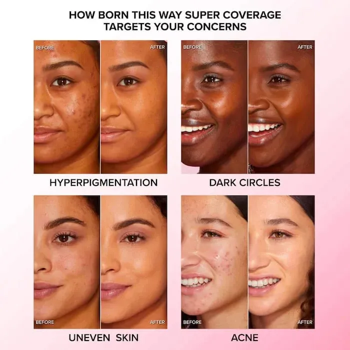 Born This Way Multi-Use Sculpting Concealer Độ che phủ toàn diện, chống thấm nước lâu trôi, che giấu quầng thâm, tạo khối cho khuôn mặt, mỹ phẩm trang điểm — image 5