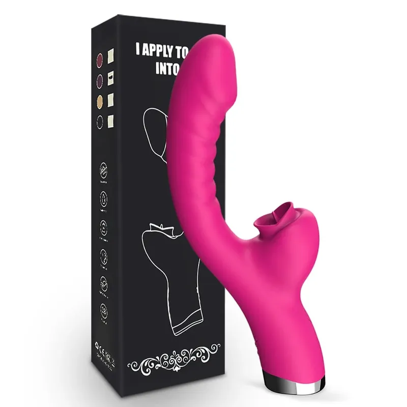 3 in 1 toccando sbattimento vibratore sesso anale clitoride clitoride ventosa stimolatore giocattoli del sesso leccate femminili succhiare vibratori prodotti per adulti — image 11