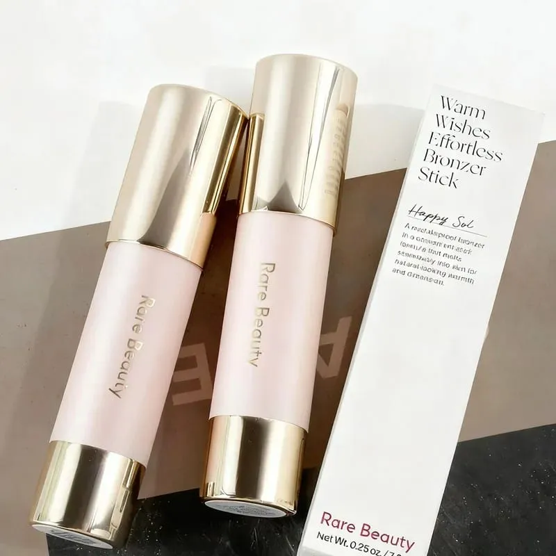 Rare Beauty Bronzer Shadow Bar Sisi Cerah Gangsa Sejuk Tona Kelabu Tona Kontur Kosmetik Solekan Muka Kalis Air Licin Tahan Air — image 2