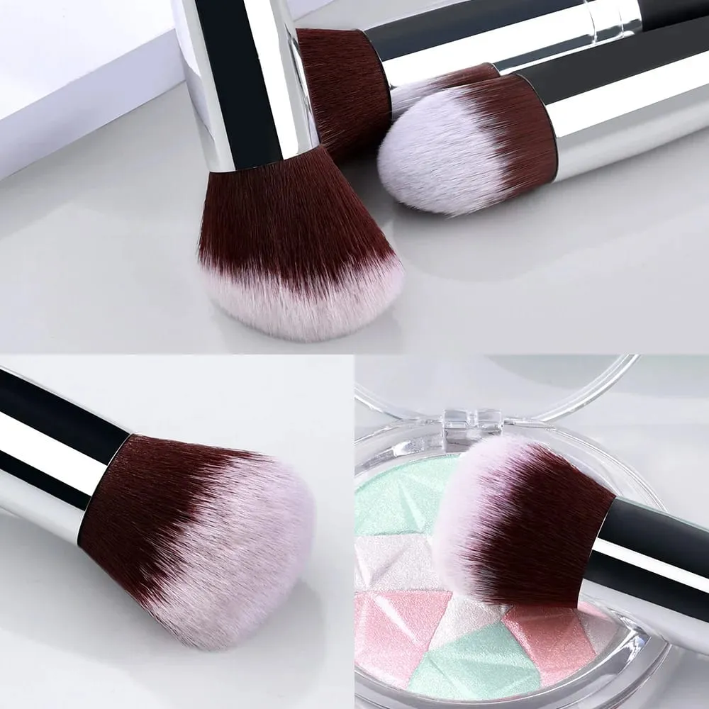 Profesionální sada štětců na make-up 14/16 kusů Měkký nadýchaný štětec pro tvarování kontur Kosmetické nástroje pro krásu obličeje — image 3