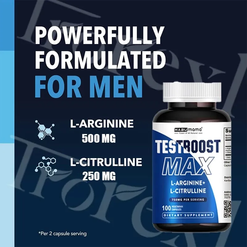 Men Enhancing Supplement L-Arginine L-Citrulline Complex Supports Physical Performance & Confidence Lasting Results — image 5