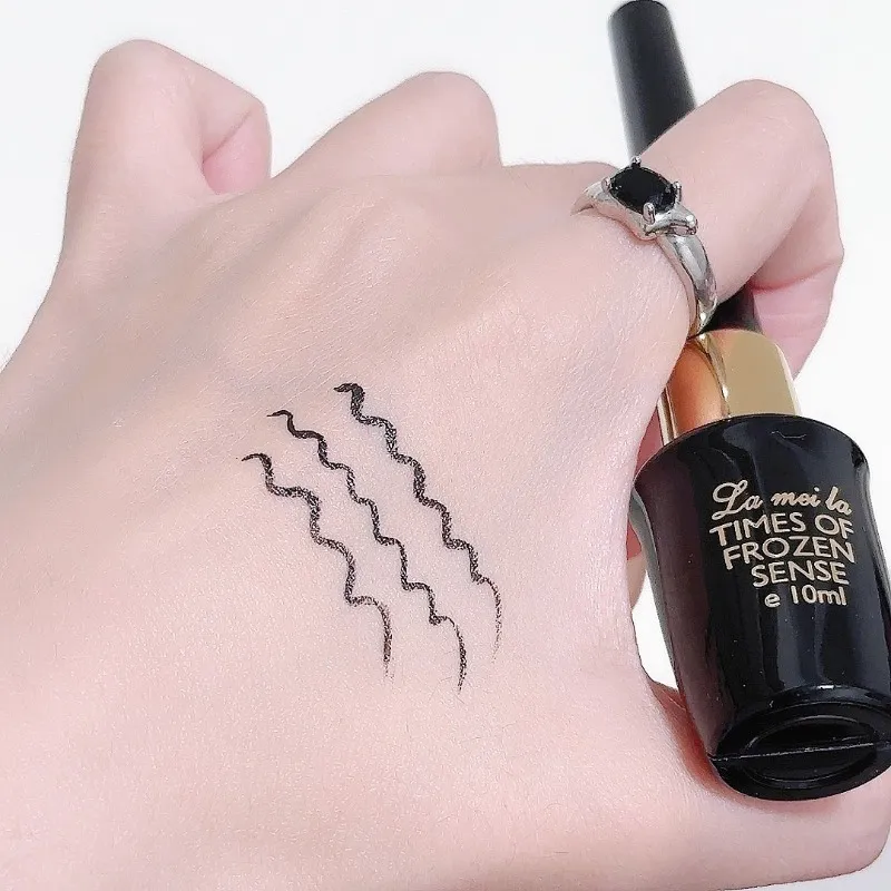 Black Liquid Eyeliner Ultra Fine Natural Smooth Eyeliner Lasting Waterproof Quick Dry Non-Smudging Eye Durable Makeup Cosmetics — image 5