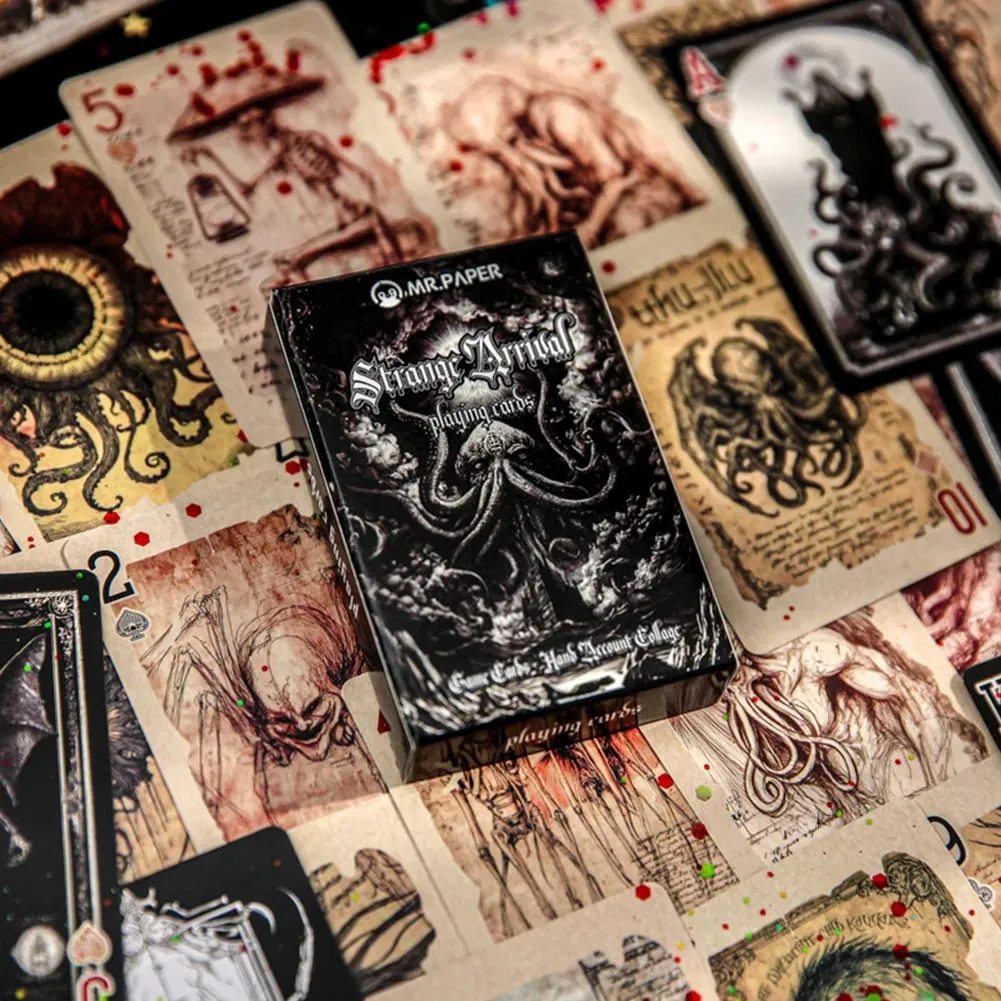 Für Cthulhu Mythos Spielkarten, hochwertige illustrierte Monsterkarten für Treffen mit Freunden, Brettspielkarten, Pokerkarten — image 1
