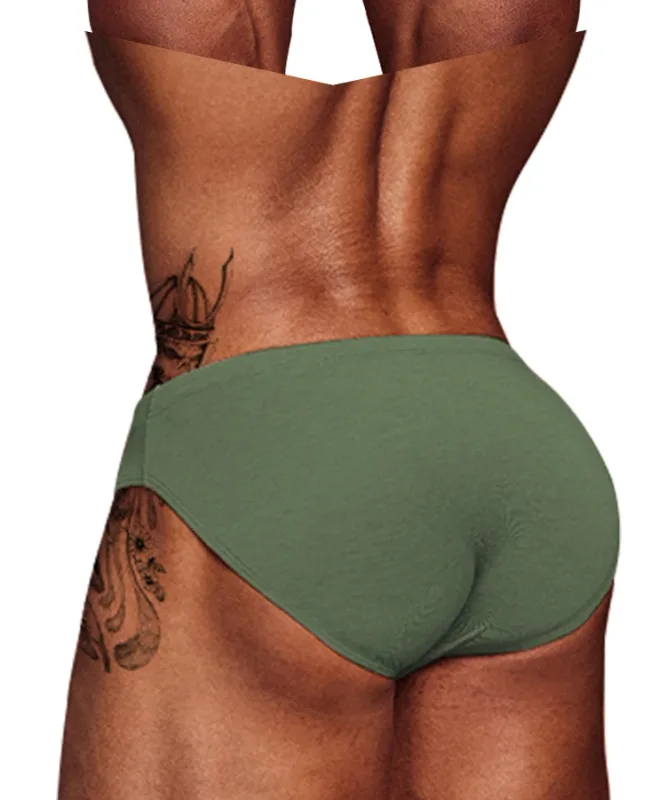 Herren-Slip aus Modal, ultradünn, nacktes Gefühl, niedrige Leibhöhe, hochelastisch, atmungsaktiv, 3D-Konvexbeutel-Unterwäsche