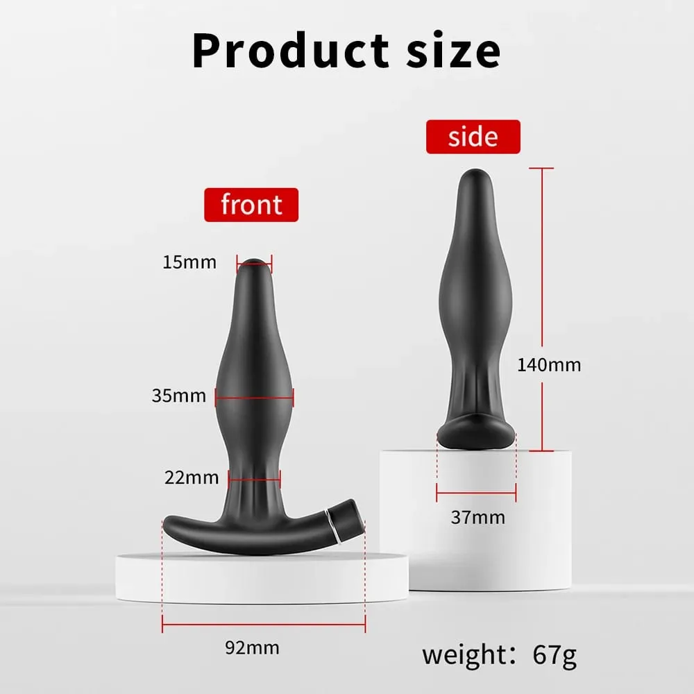 Vibrador de 10 frecuencias para próstata, inflado de cuentas, tapón Anal enorme, masajeador eléctrico para masturbación y orgasmo, producto sexual, tapón Anal, juguete sexual — image 6
