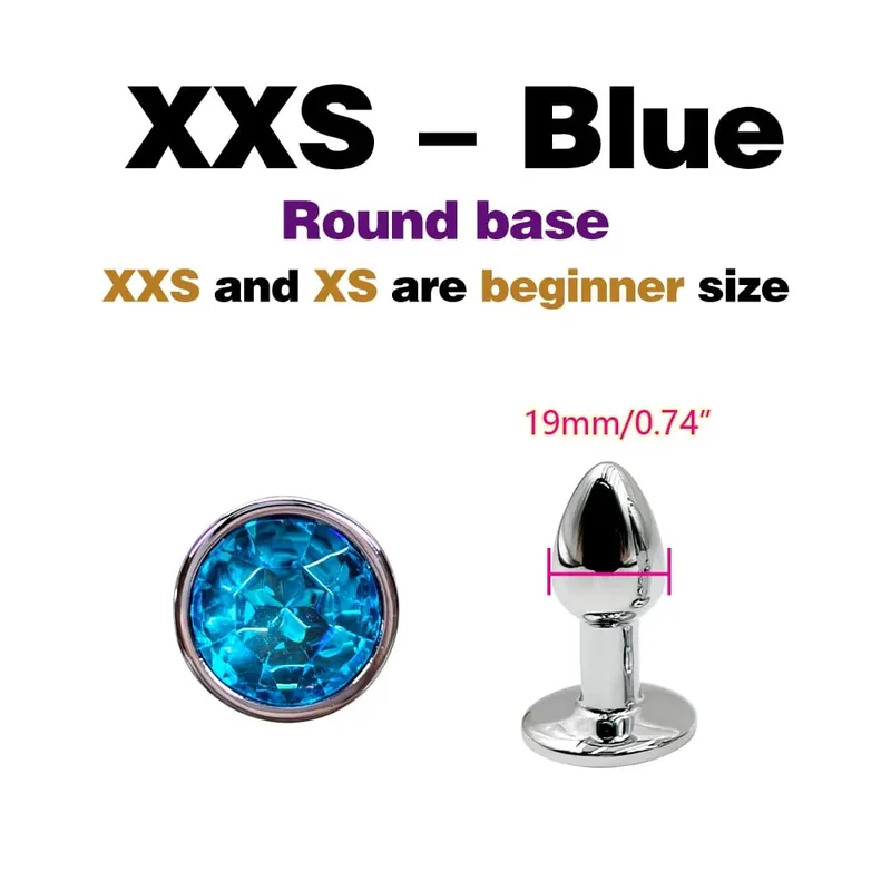Tapón Anal de Metal con Base de gemas para principiantes a expertos, consoladores de masaje de punto G con tapón Anal de 5 tamaños, juguetes sexuales para parejas femeninas/masculinas para adultos — image 14