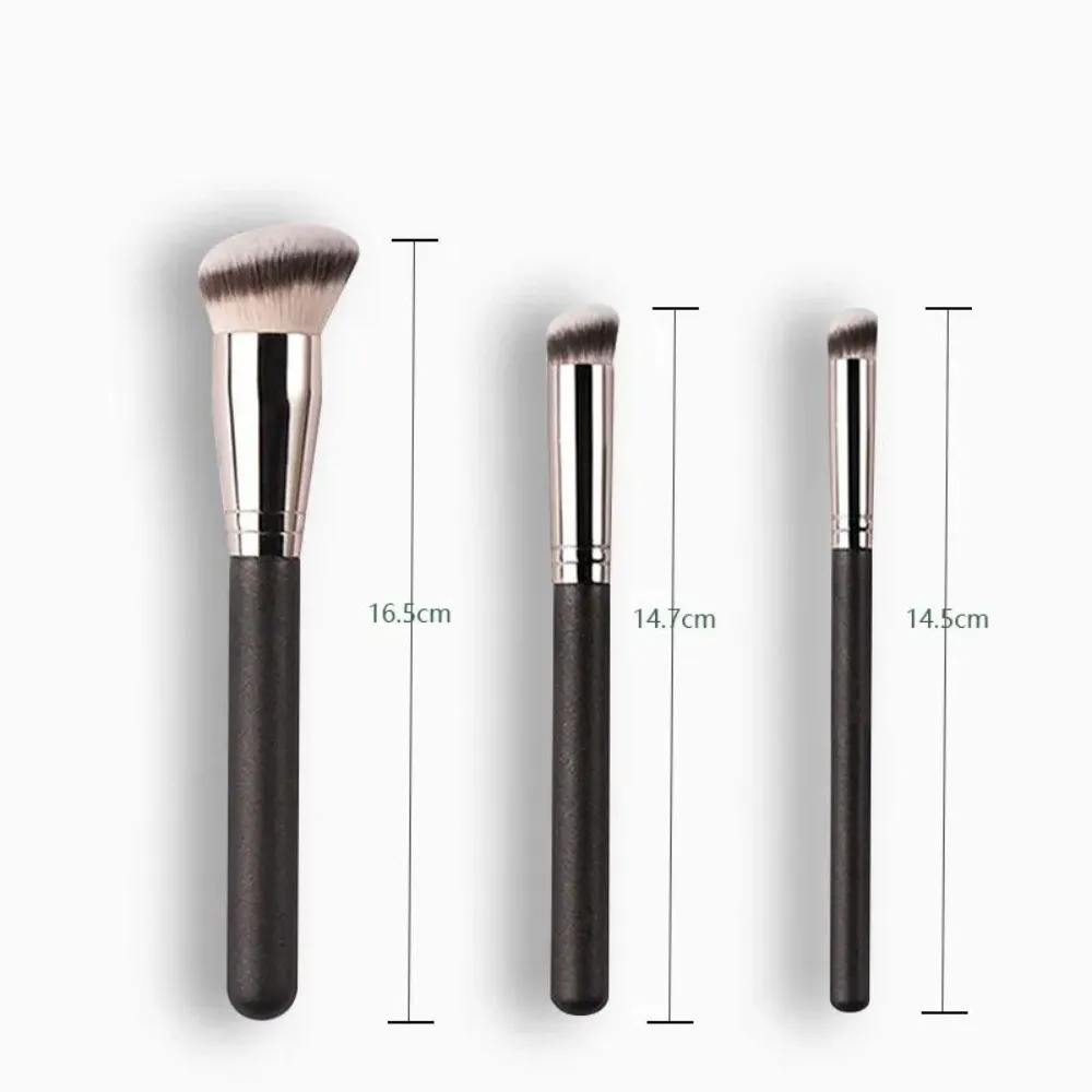 Set di pennelli per trucco viso 1/3 pezzi - Fondotinta in polvere Correttore BB Cream Blush - Strumenti per prodotti liquidi e in polvere — image 6