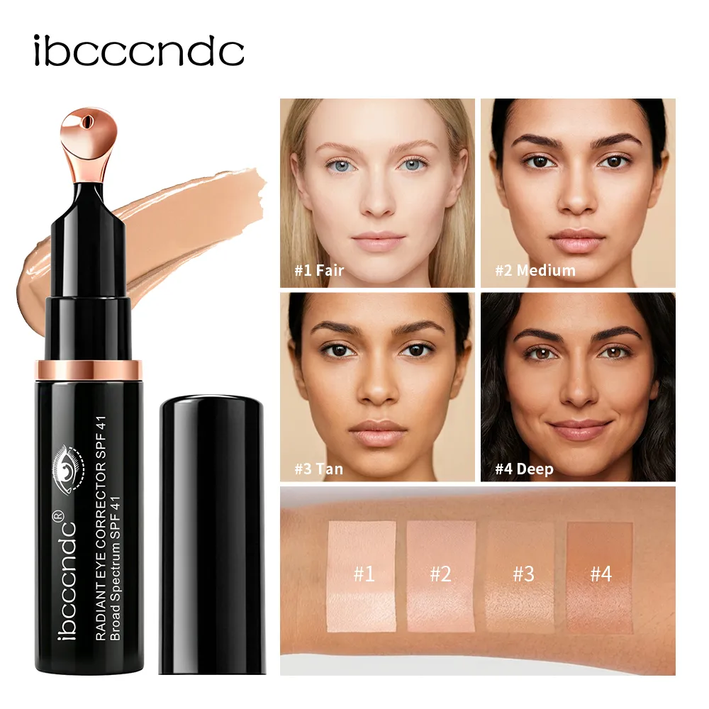 Lakerain Eye Sunscreen Concealer SPF41 تحسين الظلام تحت العين ترطيب طويل الأمد تخفيف تورم العين مصحح كريم — image 1