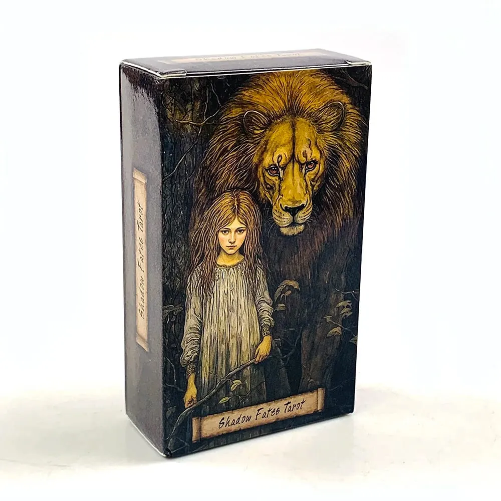 Shadow Fates Tarot Deck-78 การ์ดสมาธิDivinationการ์ดสำหรับSelf-Reflection & Spiritual GrowthเหมาะสำหรับIntroverts