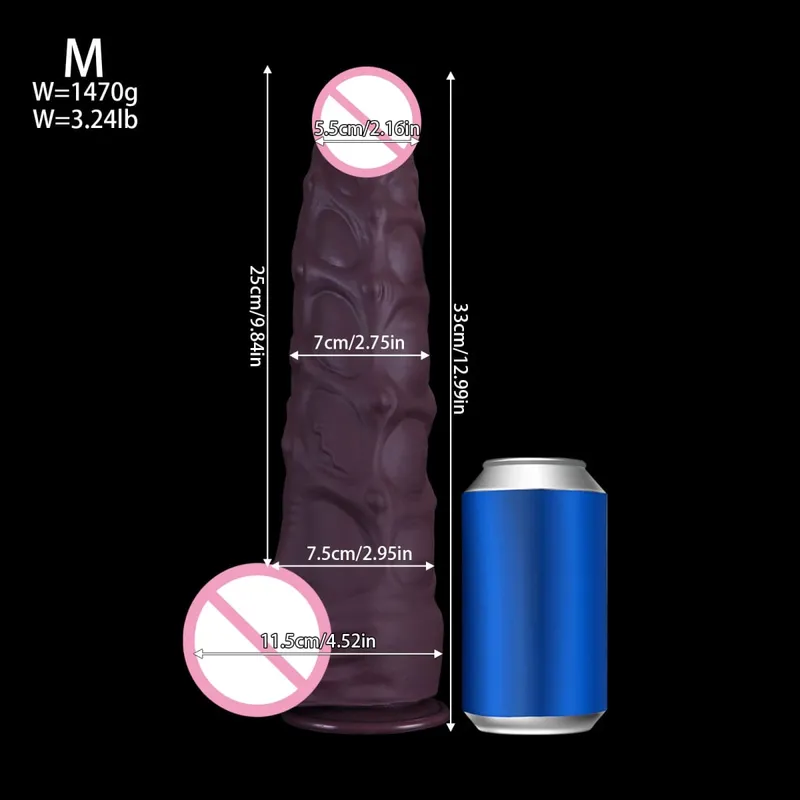 Ultra large and thick Realistic Dildo Anal Plug Horse Penis Long Butt Plug Anus Expansion Stimulator Anal Sex Toys for Woman Men