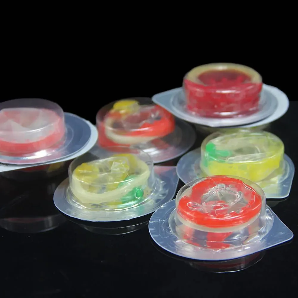 5pc Rippen vibrieren Hülse Dauerhafte Gepunktete Penis Verlängern Comdom Klitoris Massage Verzögerung Cock Ring Erweiterung Mantel Sex Spielzeug für Mann — image 2