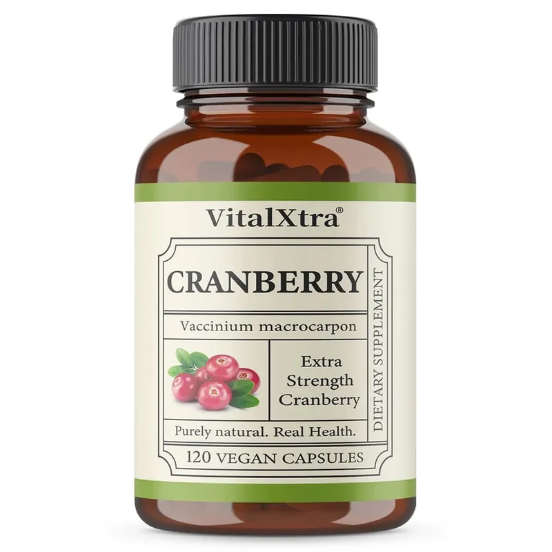 Capsules de canneberges extra fortes – 12 500 mg de canneberges fraîches par capsule optimisent la santé des voies urinaires – Végétalien — image 9