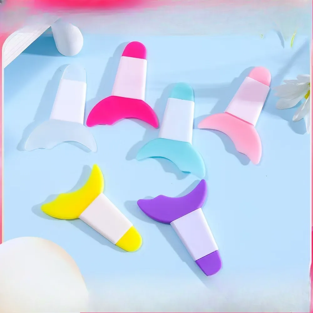 3-in-1 ซิลิโคน Eye Makeup Assistant TOOL-มาสคาร่า SHIELD อายไลเนอร์ท่องเที่ยว & อายแชโดว์ที่ถอดออกได้ Applicator แปรงแต่งหน้าตา — image 3