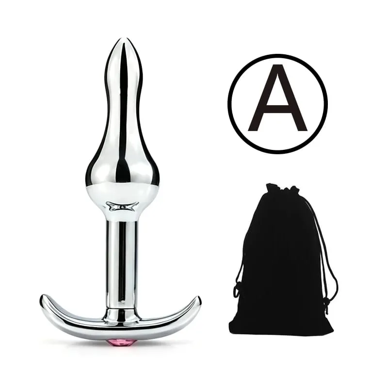 Metall Anal Perlen Butt Plug Set Tragbare Außentür Kleine Große Anal Plug G-punkt Dildo Einfügen Vagina Anus Sex spielzeug