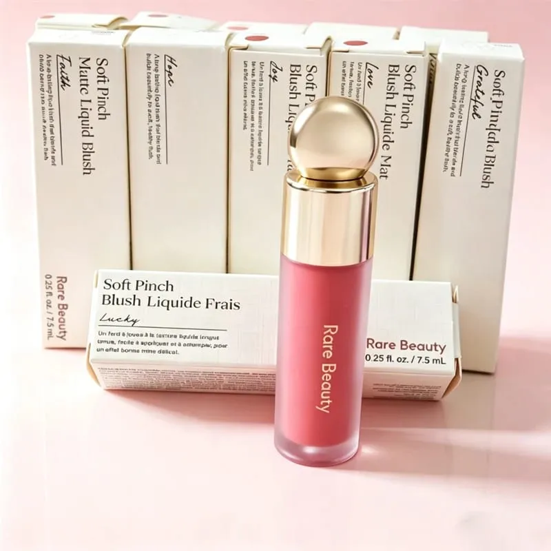 Rare Beauty suave pellizco líquido colorete sedoso impermeable hidratante mujer maquillaje Happy Hope Bliss Wonder Believe Blush Liquide — image 12