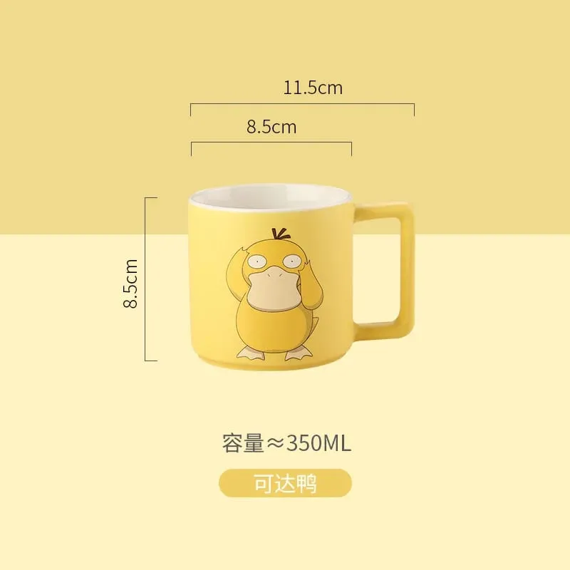 New Cartoon Pokemon Pikachu Mug Breakfast Milk Cup Cute Drink Tableware Ceramic Coffee Cup Gift Dessert Kawaii Drinkware Kitchen — image 14