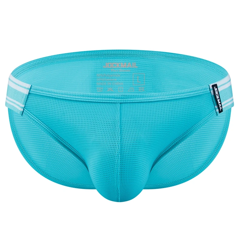 Slip intimi da uomo Mutande in nylon Mesh Quick Dry Sospensorio da uomo Slip bikini Slip da uomo o come pantaloncini da bagno — image 10