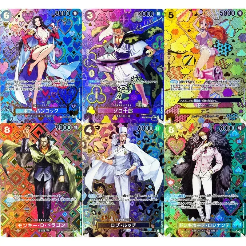 Pełny zestaw jednoczęściowa gra karciana SP rzadka karta kompletna kolekcja wysokiej jakości replika DIY Anime folia karta proxy [angielski/japoński]