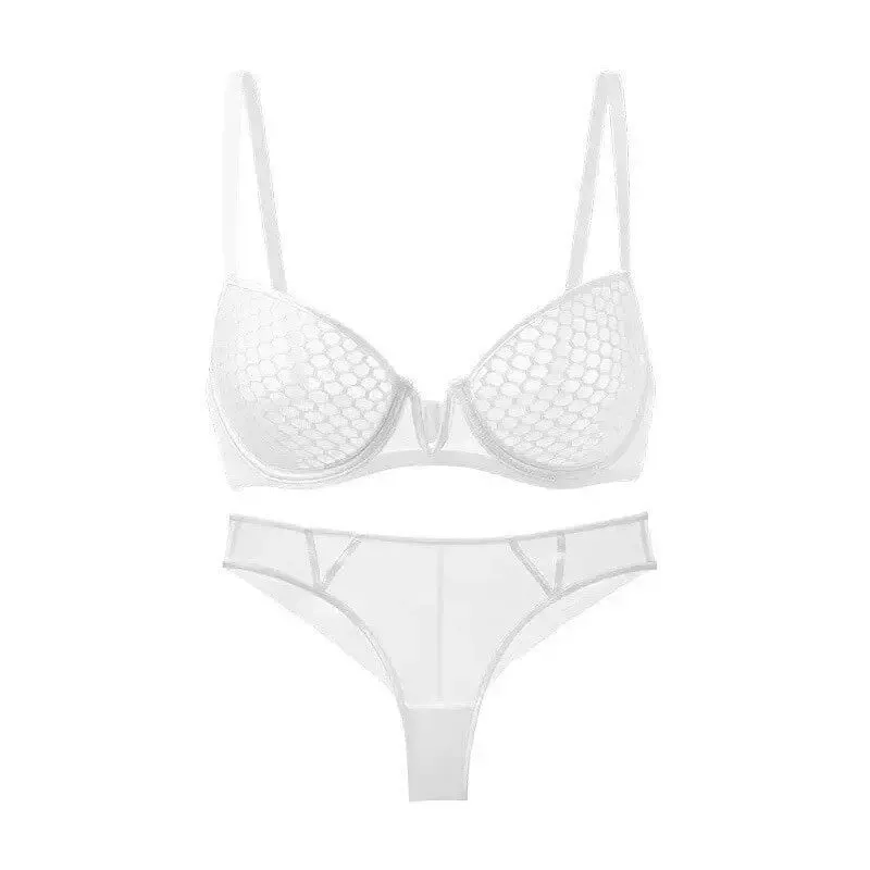 Ensemble de soutien-gorge minimiseur Ultra-fin pour femme, buste complet, soutien latéral à armatures doux, Lingerie confortable Anti-affaissement — image 4